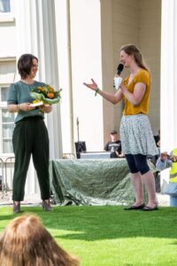 Annalena Baerbock und Fenja Lampe (Foto: Thorsten Duhn)