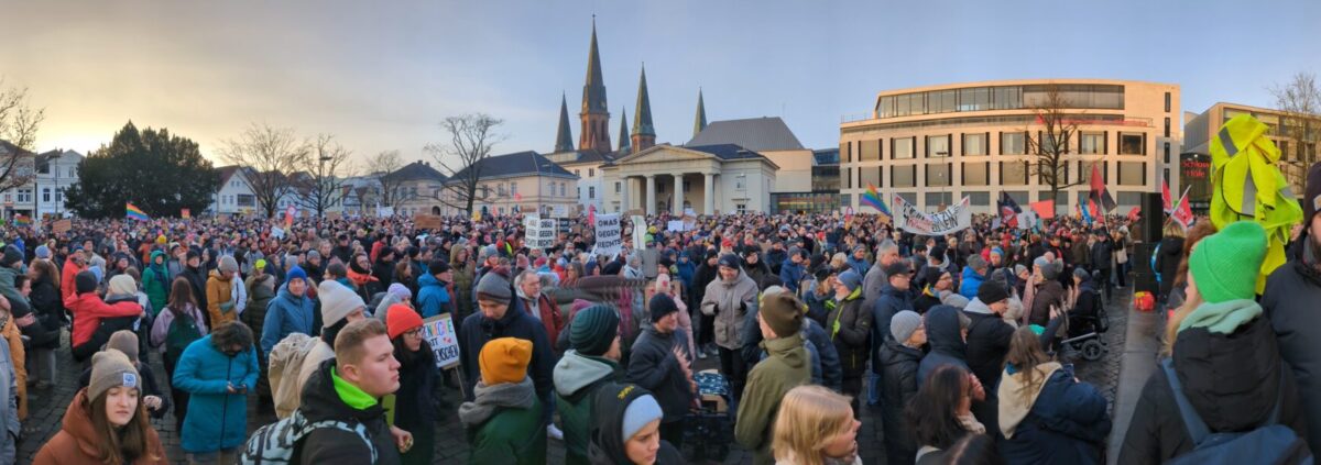 Starkes Zeichen gegen Rechts!