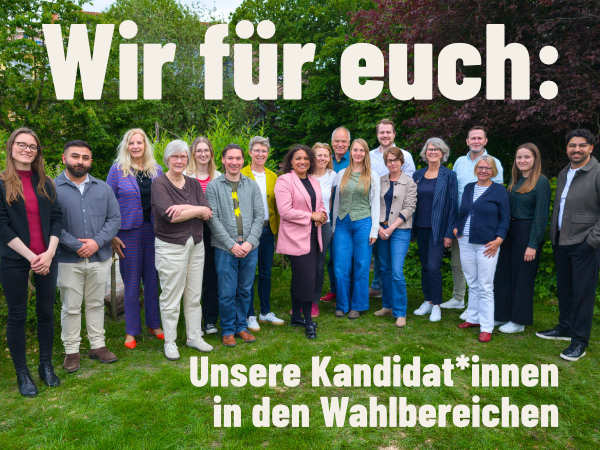 Wir für euch: Unsere Kandidat*innen in den Wahlbereichen