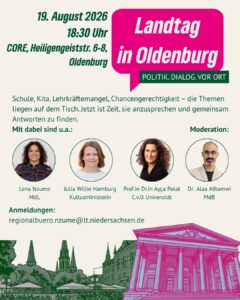 Landtag in Oldenburg: Julia Hamburg, Bildung